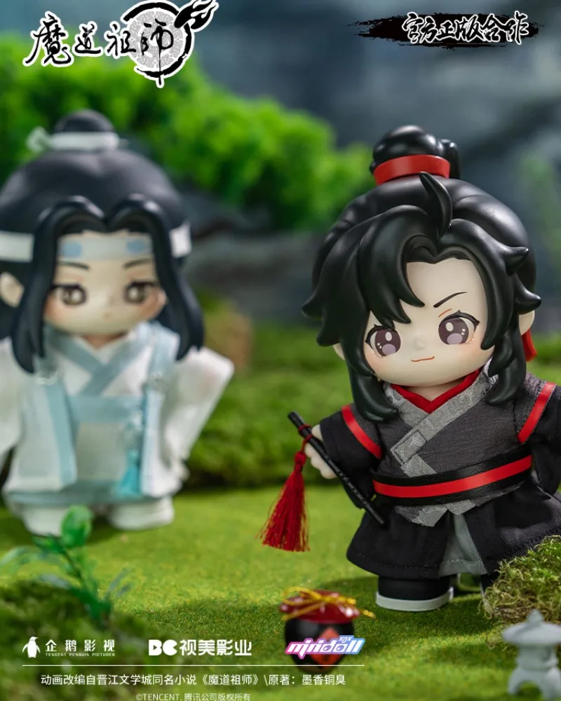 

New Spot goods Mo Dao Zu Shi Anime Figure Lanwangji Wei Wuxian Model Dolls Figurine Jotos Pvc Action Figure Decor Toy Gifts