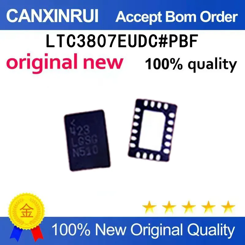 (5pcs-100pcs）LTC3807EUDC # PBF LTC3807EUDC silk screen LGSG QFN spot chip IC