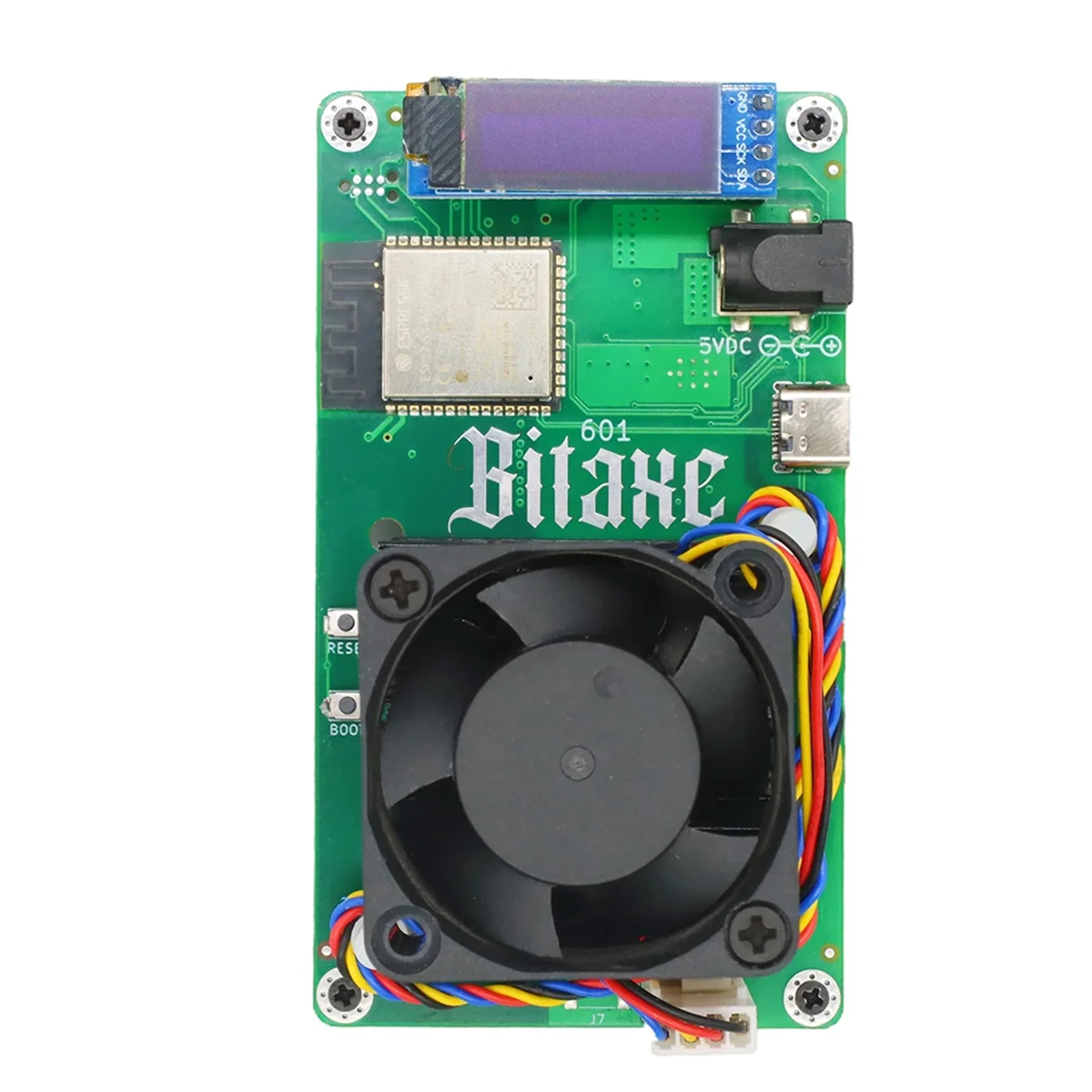 Bitaxe Gamma 601 Solo Miner 1.2TH/S 18 W BM1370 von Antminer S21 Pro Asic Bitcoin BTC Miner EU-STECKER