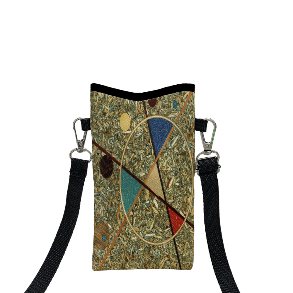 

Wood Marquetry and Derivatives Shoulder Bag High QualityPhone Bag with Adjustable Strap, Casual Style Women's Wallet Bag3.20