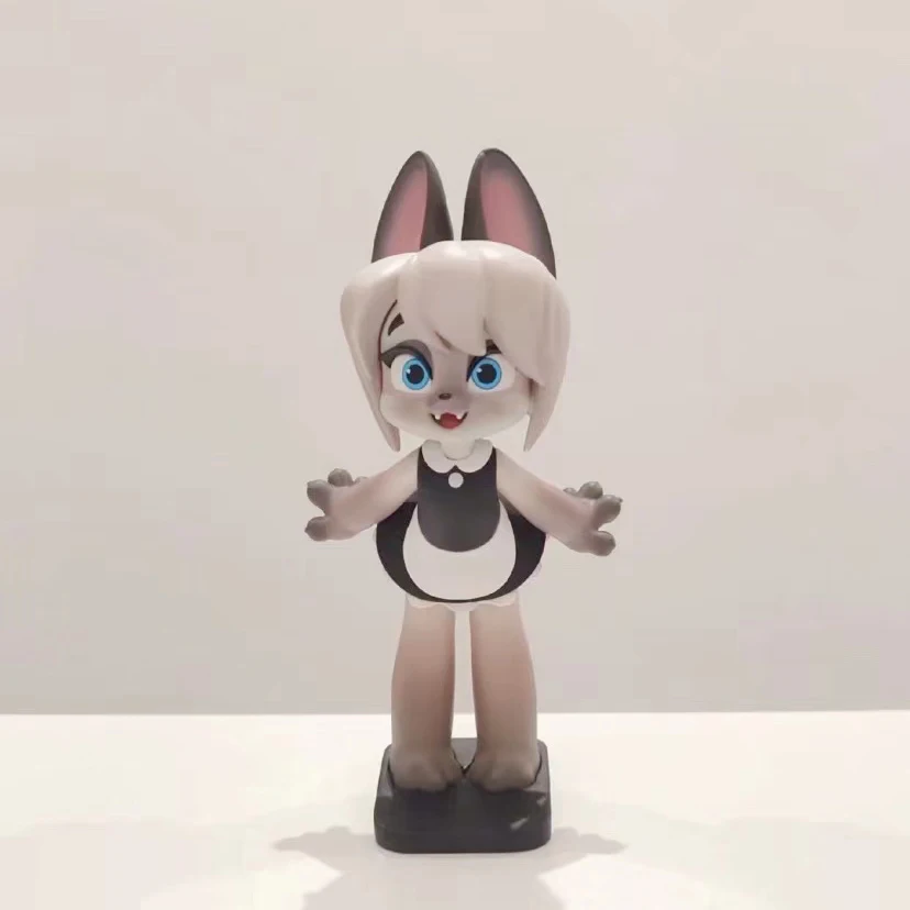 Hot Genuine Kawaii Kongzoo Pure Natural Maid Cat Blind Box Doll Binary Action Figure Children Xmas Birthday Funny Gift Toy