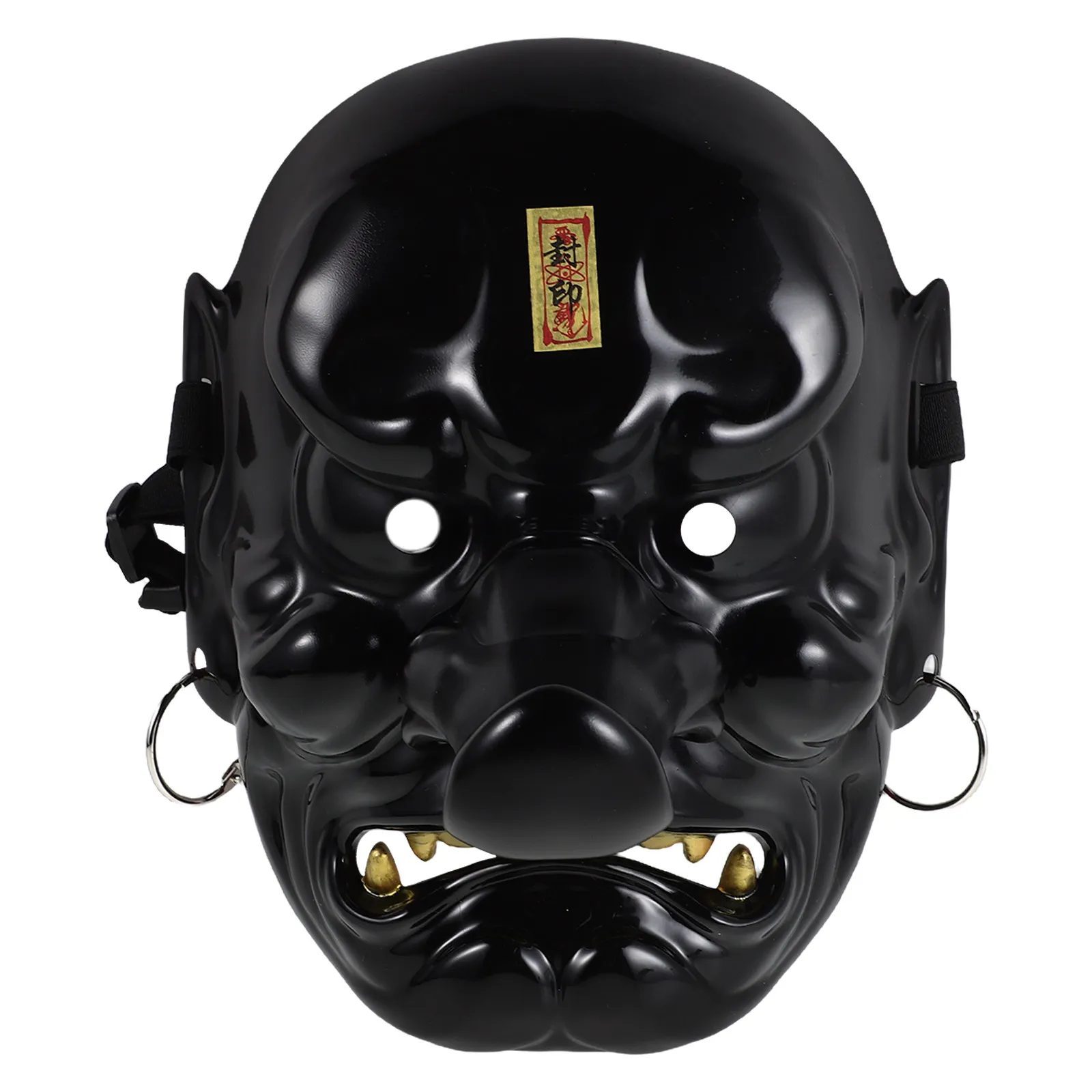 

Японская маска Тенгу: Традиционная, ручной работы, полнолицевая маска демона для косплея, карнавала, Хэллоуина, костюмированных вечеринок и маскарадов.