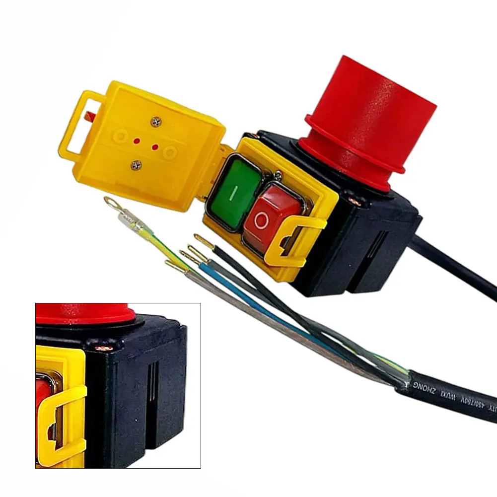 Para interruptor electromagnético industrial impermeable KOA7 trescepase de 400V con protección IP54 para seguridad y operación del motor