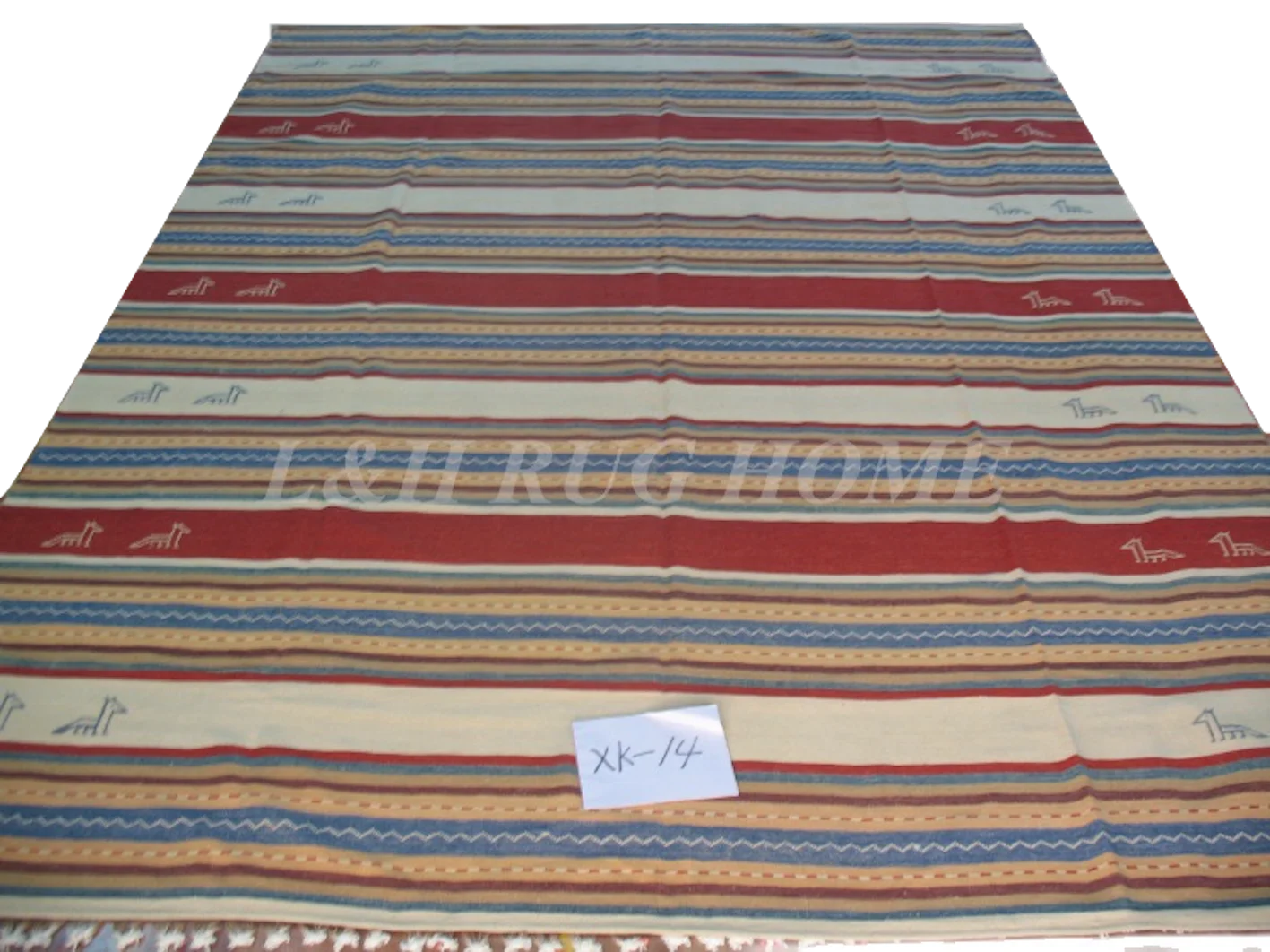 

Free shipping 8'X10' kilim carpets,hand knotted carpets kilim rug 100% New Zealand wool, Pakistan Turkey style rug