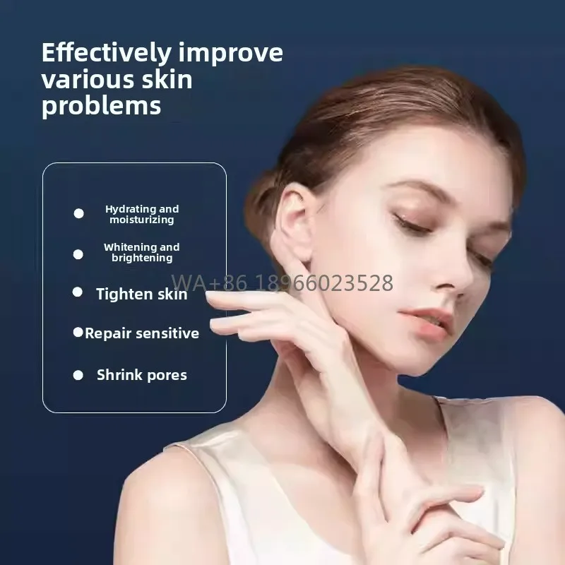 Non‑Invasive Waterproof Handheld Beauty Device, High‑Pressure Jet Needle‑Free Salon Care Instrument
