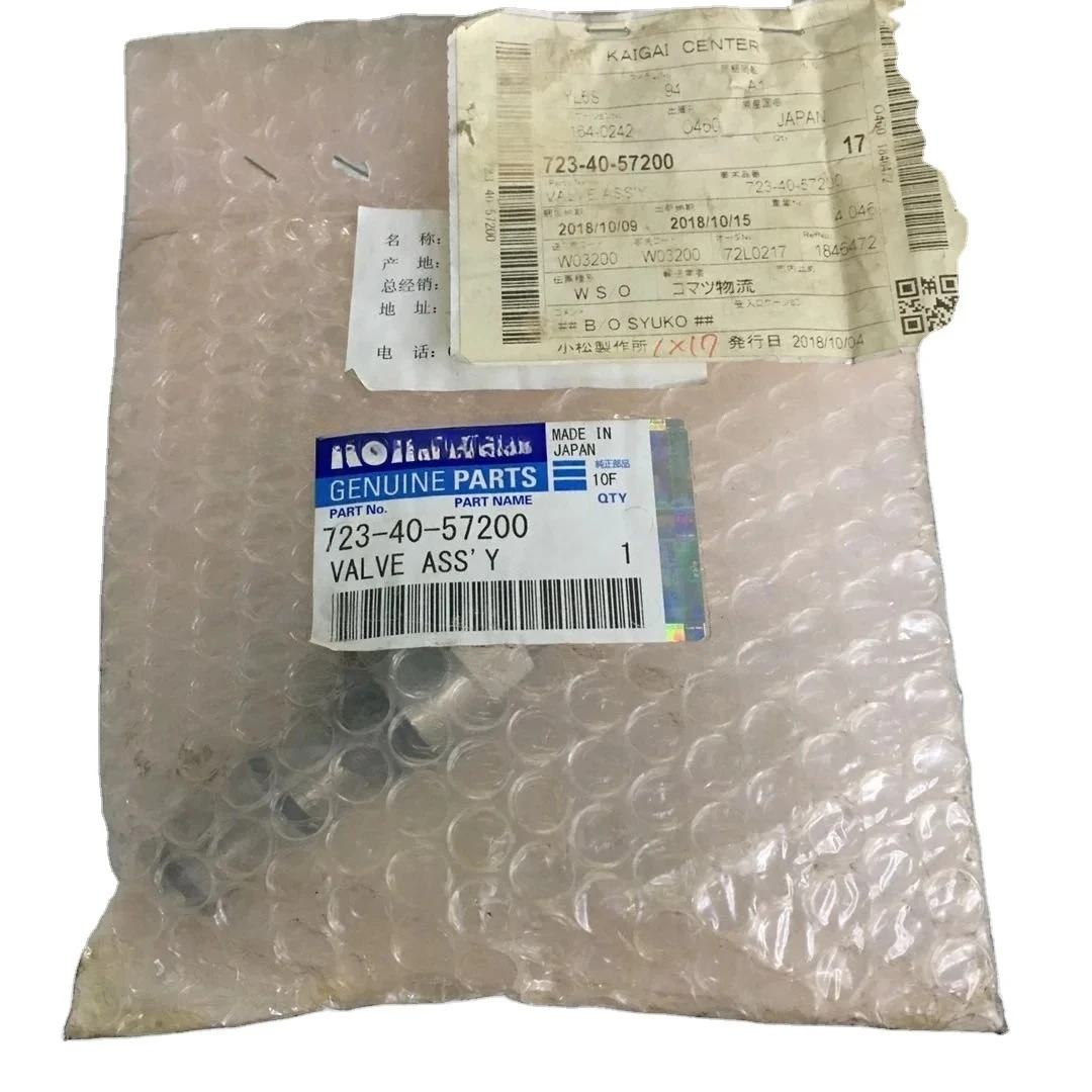 

Excavator Unload Valve Assy 723-40-57200 PC200-8 PC220-8