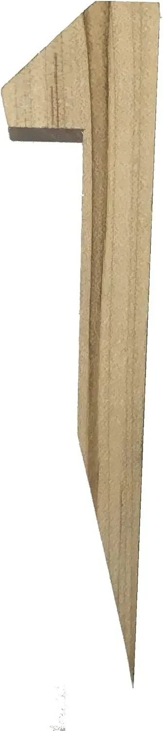 100% Biodegradable Hardwood Netting Pegs/Flag Stakes (12-inch, 500 Count Box)