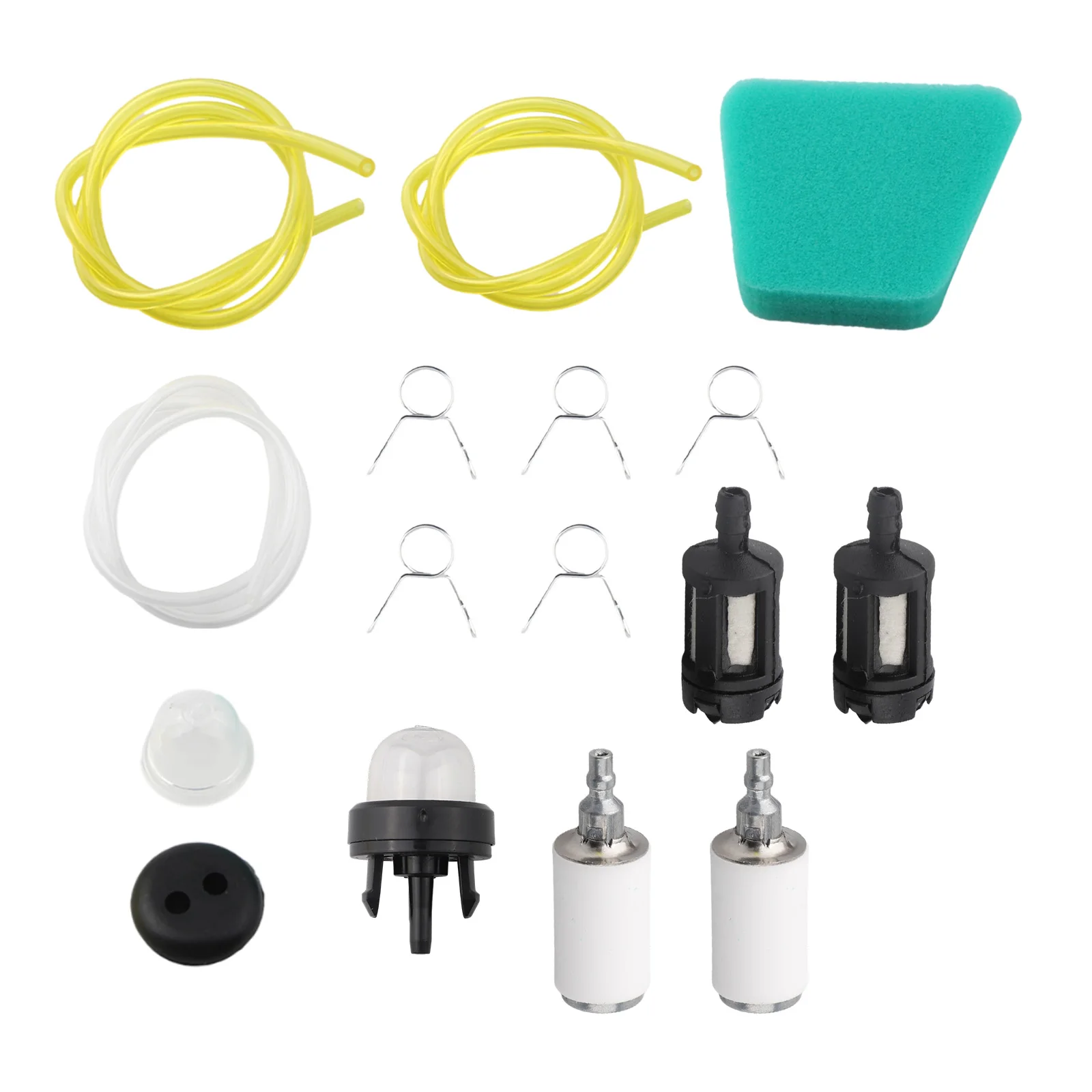 

Комплект вентилятора Обслуживание сада Универсальные размеры шлангов Коррозионностойкий дизайн Полный комплект топливного шланга для триммеров