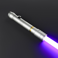 Lightsaber Neopixel Jedi Laser Sword Metal Hilt Heavy Dueling Sensitive Smooth Infinite Changing Hitting Sound LTG Light Saber