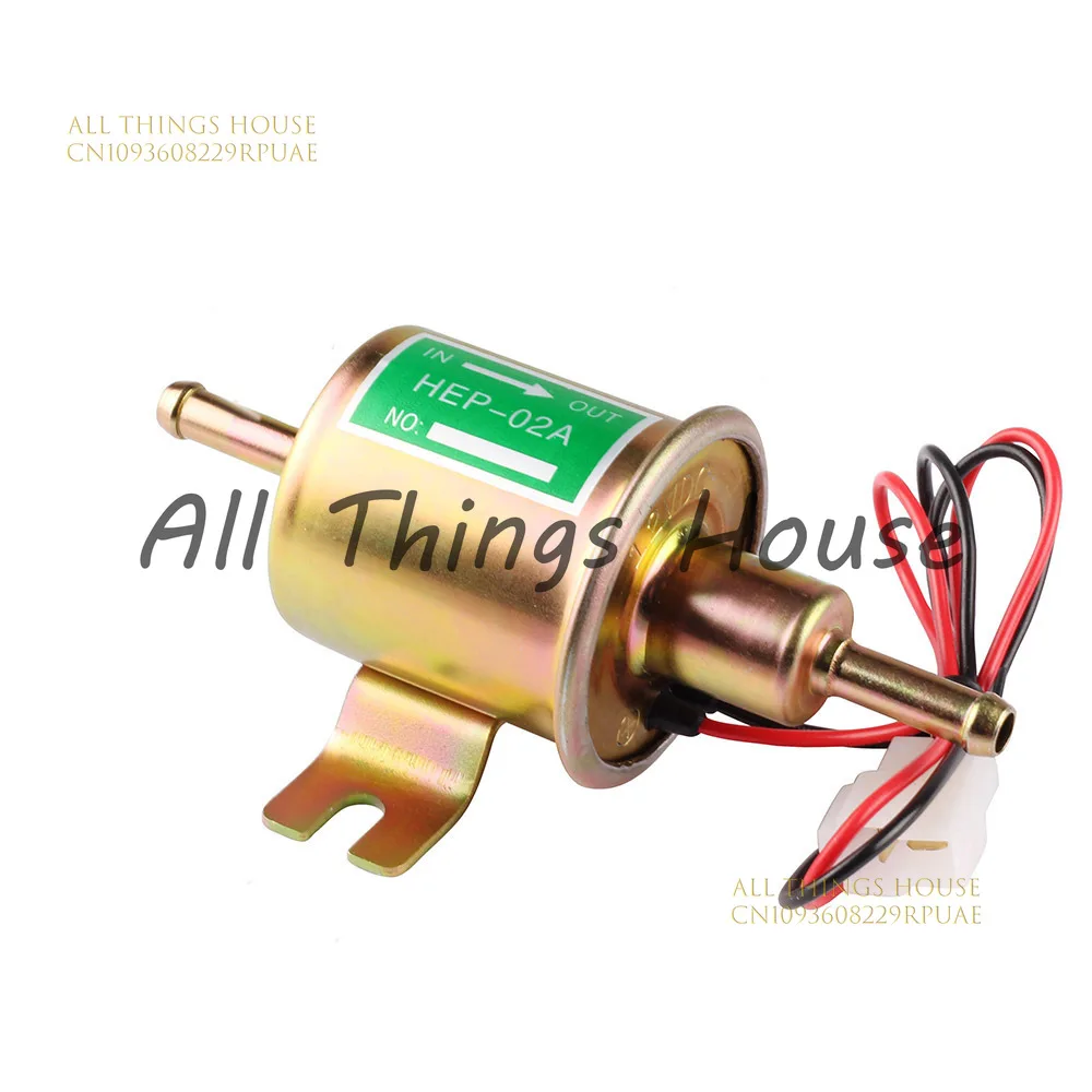 

12V Electric Fuel Pump 6V Universal Electric Fuel Pump HEP-02A