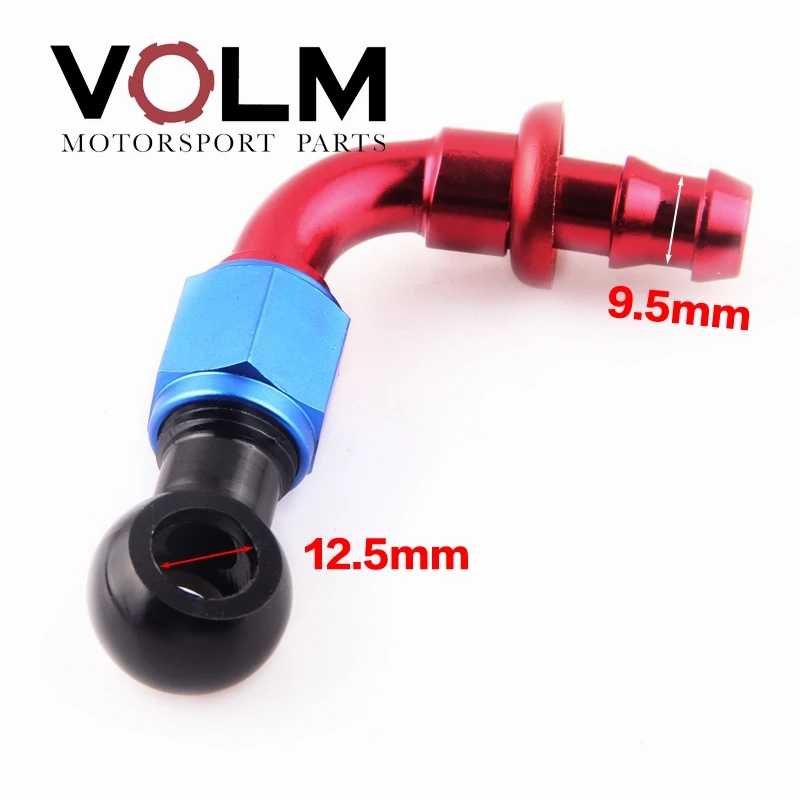 ALUMINUM 0580254044 Fuel Pump fitting 8mm (5/16\