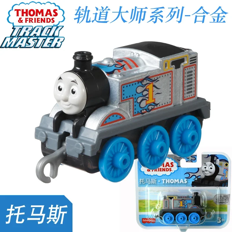 Original Mattel Thomas and Friends Car Track Master Diecast Train Engines Edward Peacy Alloy Vehicle Toys for Boy Birthday Gift