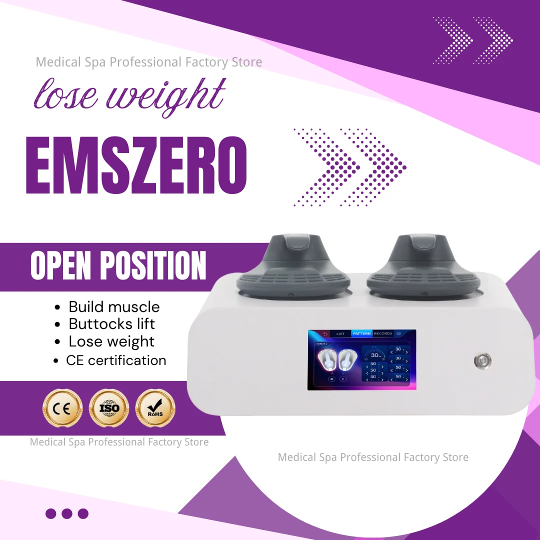 

Ems Zero Neo 15 Tesla RF Machine Professional Muscles Stimulator Portable BodySculpt PRO Machine