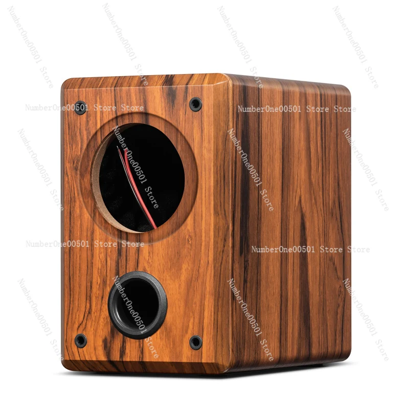 4 Inch Speaker Empty Box, Passive Empty Box for Subwoofer, 4 Inch Full Frequency Speaker, Sound Maze Empty Box, Wooden Shell