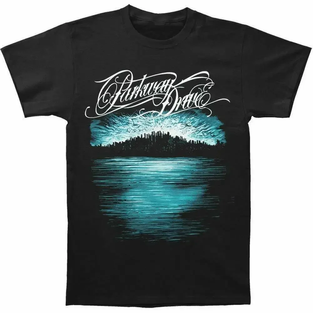 

Мужская футболка Parkway Drive Deep Blue Skyline, трендовая Мужская футболка, размер M 3XL