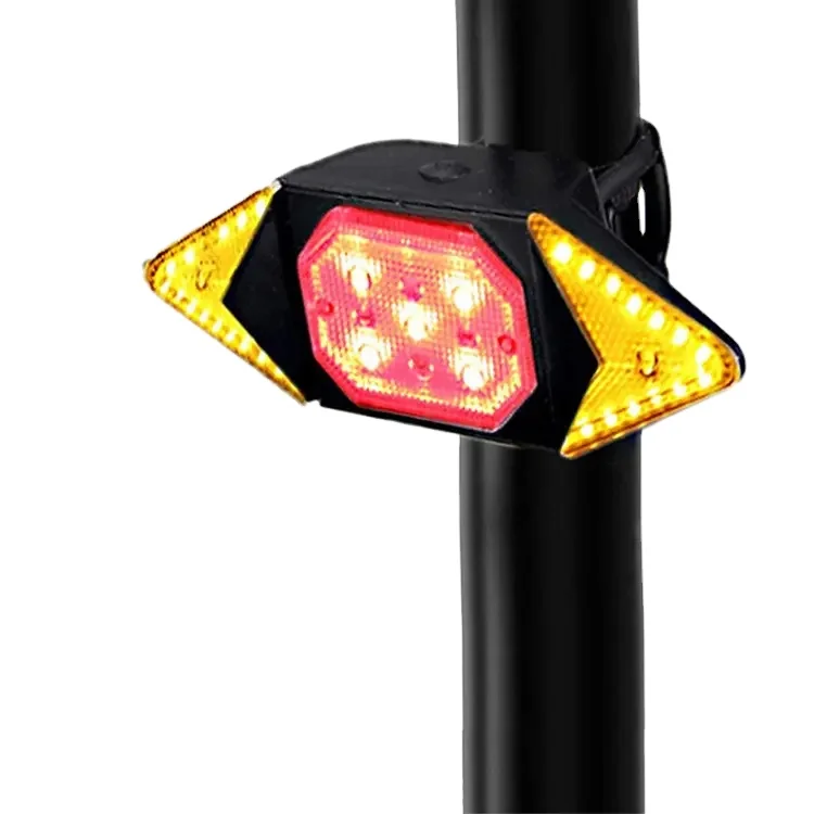 

Wireless Waterproof Intelligent Control USB Charging Turn Signal, Mountain Bike signal Light 1