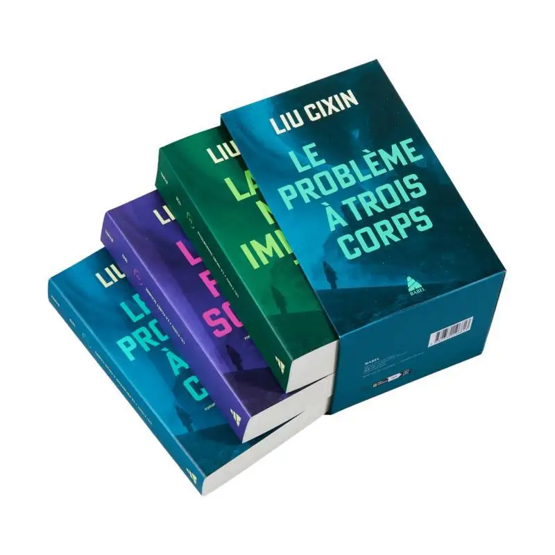 COFFRET BABEL LE PROBLEME A TROIS CORPS LIU Cixin Actes Sud 9782330196813 Book