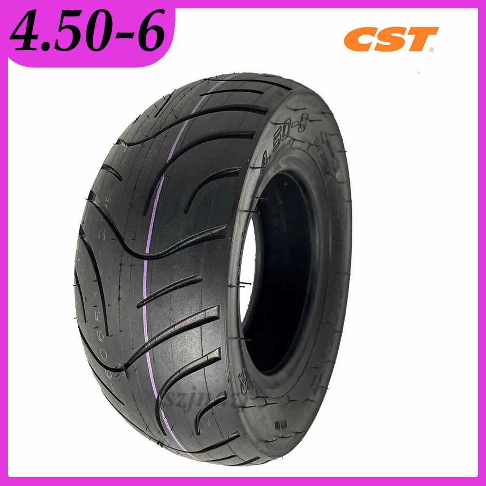 

CST 4.50-6 Tire 12x4.50-6 Wear-resistant High-quality Tubless Tyre for Electric Scooter Pneumatic Wheel Accessories