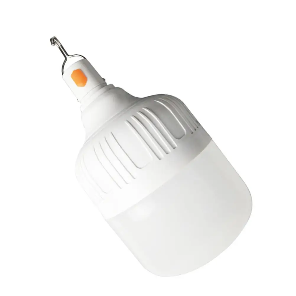 High Quality LED Bulb USB Rechargeable Camping Lantern Outdoor Lamp Low Power Consumption Portable Hook Design Emergency Light