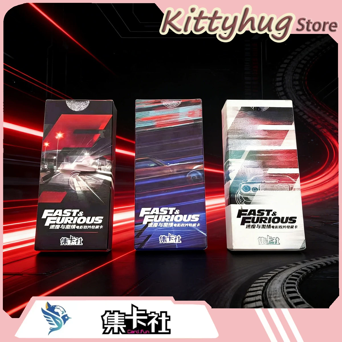 

card fun The Fast and the Furious filmstrip Collectible card movie merchandise movie fan Collecting gifts