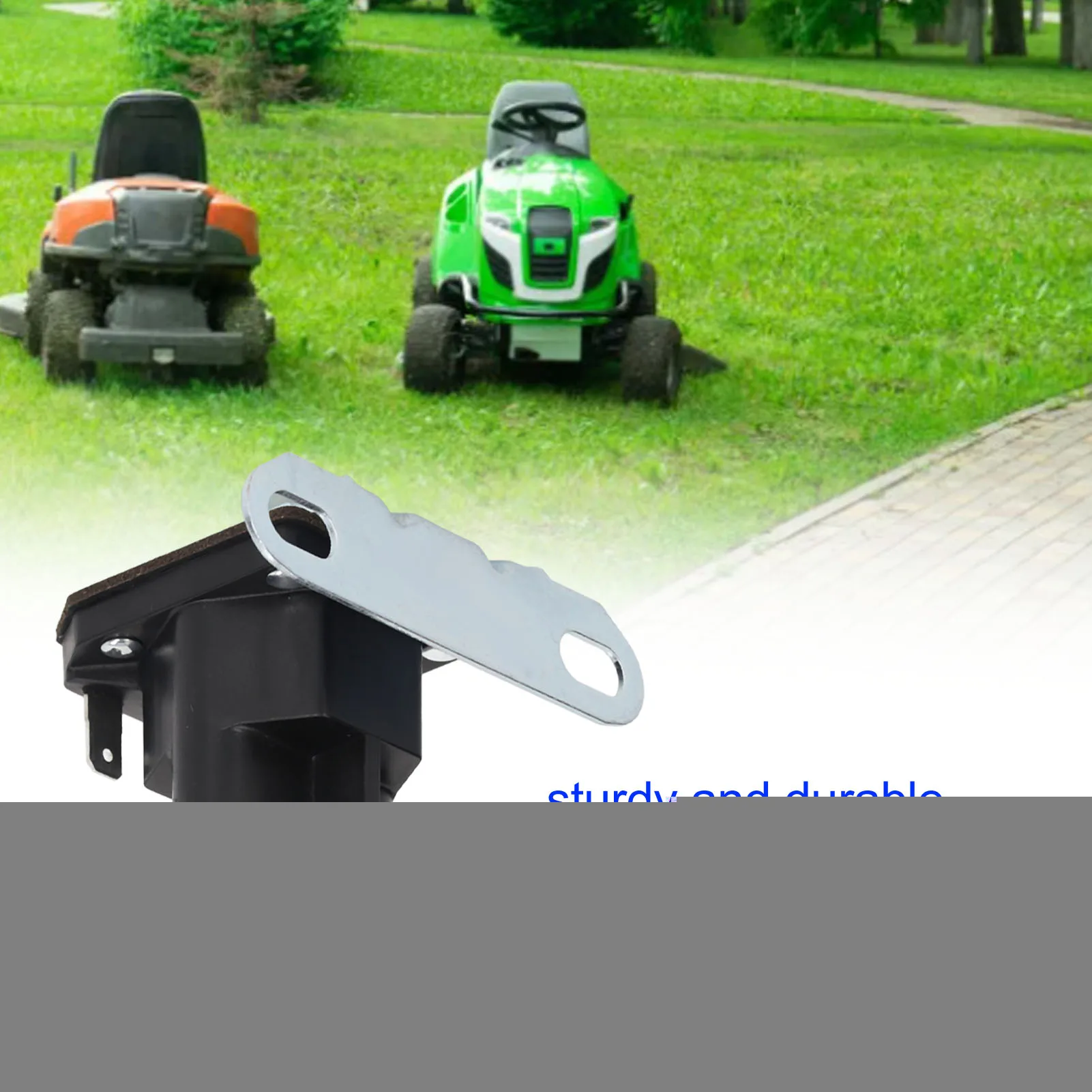 Relé de Arranque Solenoide de Aluminio y Cobre ABS 12V, Accesorios para Tractores Cortacésped MTD 725 04439B