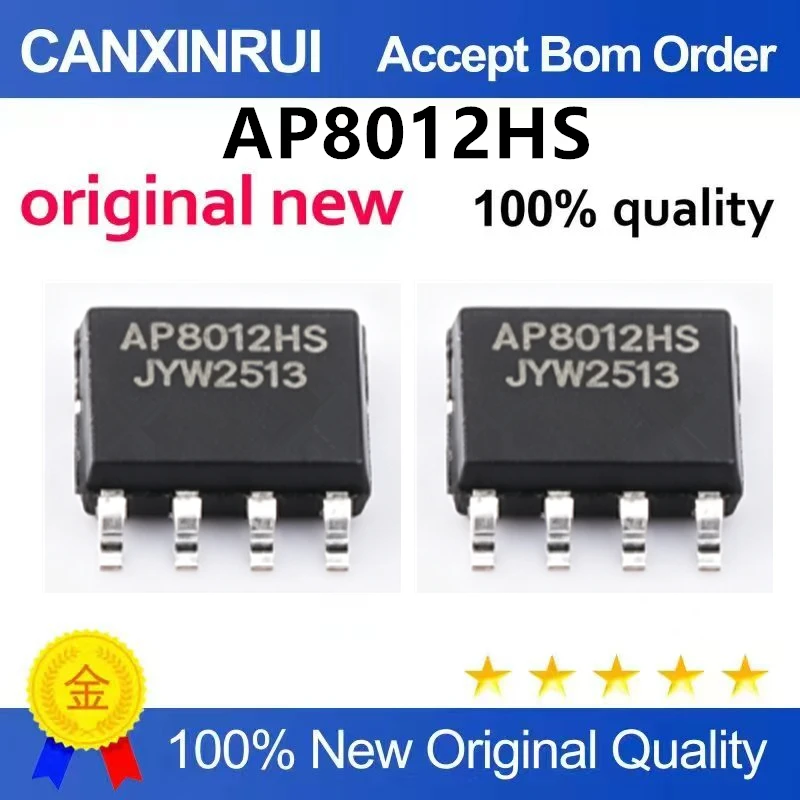 （5pcs-100pcs）Original genuine AP8012H direct insertion DIP-8 induction cooker rice cooker switch power management chip module
