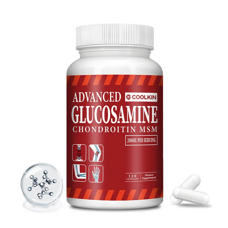 

Glucosamine Chondroitin MSM - for Joint and Knee Pain Relief, Relieve Bone and Joint Discomfort