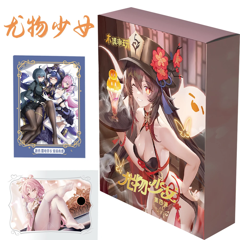 

Beautiful Girl Goddess Story Collection Cards for Kids Anime Game Charming Characters Visual Feast Rare Limited Cards Toys Gifts