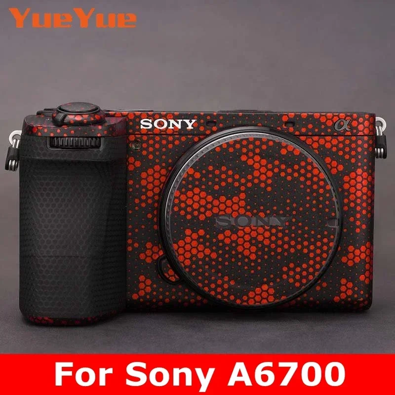 For Sony A6700 Alpha 6700 Decal Skin Vinyl Wrap Anti-Scratch Film Camera Body Protective Sticker ILCE-6700 ILCE6700