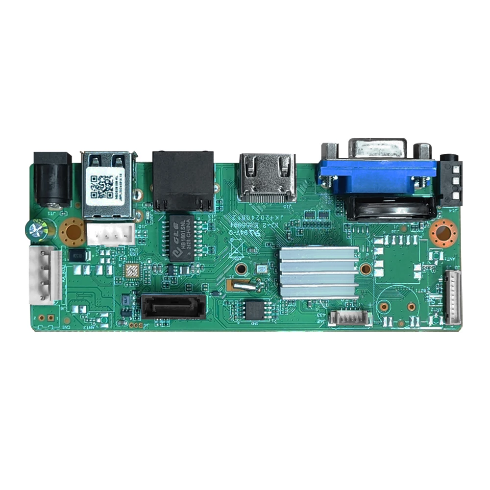 H.265 10CH 16CH 4K  8MP NVR Network Digital Video Recorder Board Face/Human Motion Detection  Xmeye App P2P mobile monitoring