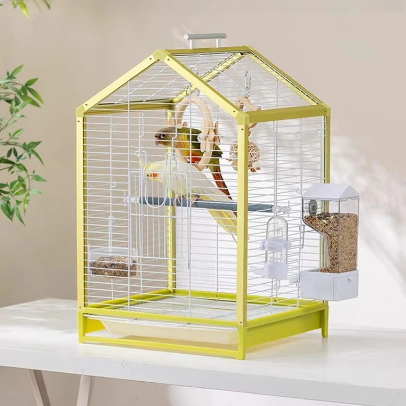 

Accessories Pigeon Bird Cages Houses Outdoor Feeder Bird Cages Outside Flight Luxury Stainless Jaula Para Canarios Pet Supplies
