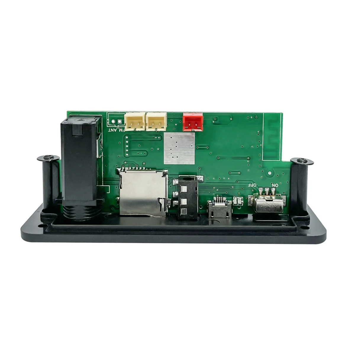 A45U 2x5W Bluetooth Amplifier MP3 Decoder Board Car Mp3 Player Recharge FM Radio Module Microphone TF USB Amplificador