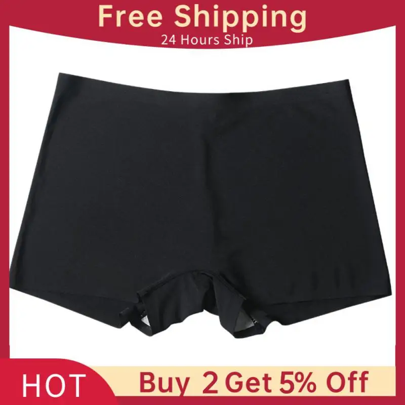 Zomer Naadloze Veiligheid Shorts Voor Vrouwen Hoge Elasticiteit Broek Boyshorts Onder Rok Ondergoed Ademende Veiligheidsbroek M-XL