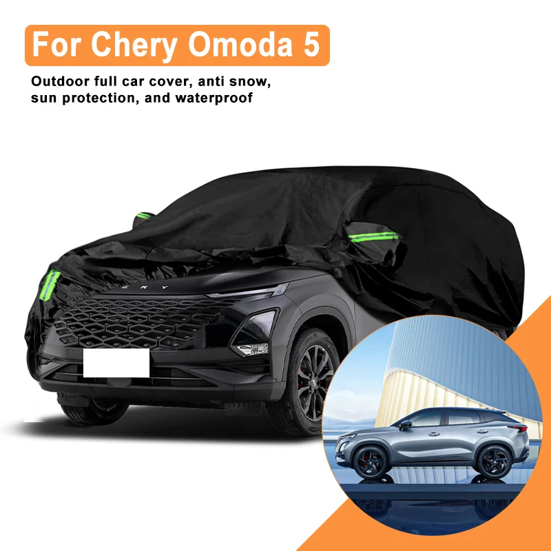 

For Chery Omoda 5 Car Full Cover - Outdoor Waterproof Snowproof Sunshade, Winter & Summer All Weather Auto Protection Accessory