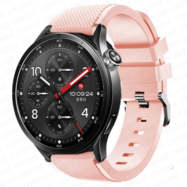 Sport-Silikonarmband für Xiaomi Watch S5 5 S4 S3 S2 2 Pro Active Armband Correa Xiaomi Watch Color 2 Color 22mm Uhrenarmband – Detail 4