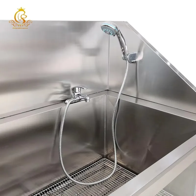 2026 Eco-Friendly Multi-Function Modern Stainless Steel Dog and Cat Grooming Tub for Pet Grooming Shops for Pet Supplies