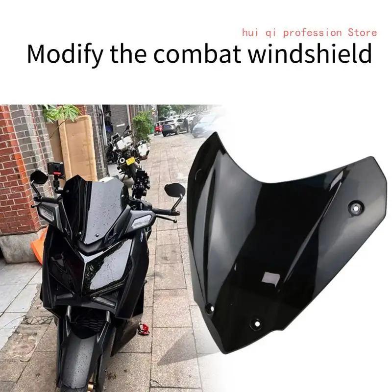 Motorcycle Visor Windscreen Enhances rides Comfort Windshield for Xmax300