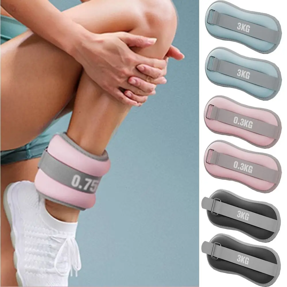 Breathable Weighted Sandbag Soft Sand Adjustable Straps Adjustable Leg Band Portable Non-Slip Wrist Ankle Weights