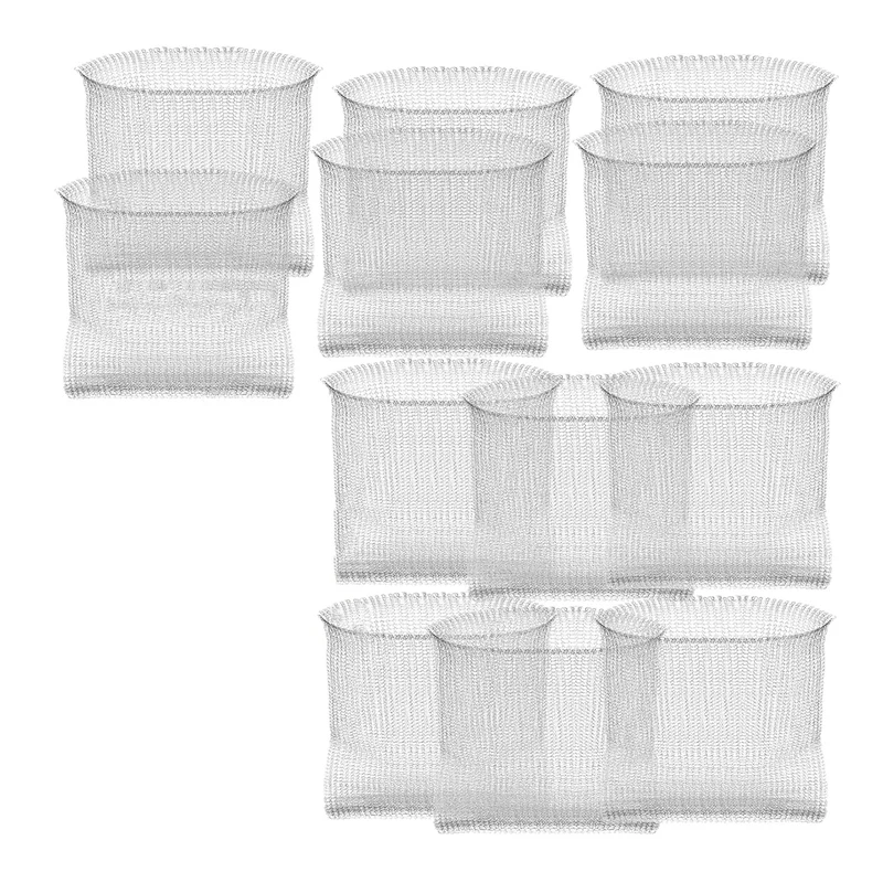 

Plant Root Guard Baskets Wire Basket Mole And Vole Mesh Wire Baskets For Garden Pots Underground Root Durable (12 Pcs, 3 Gallon)