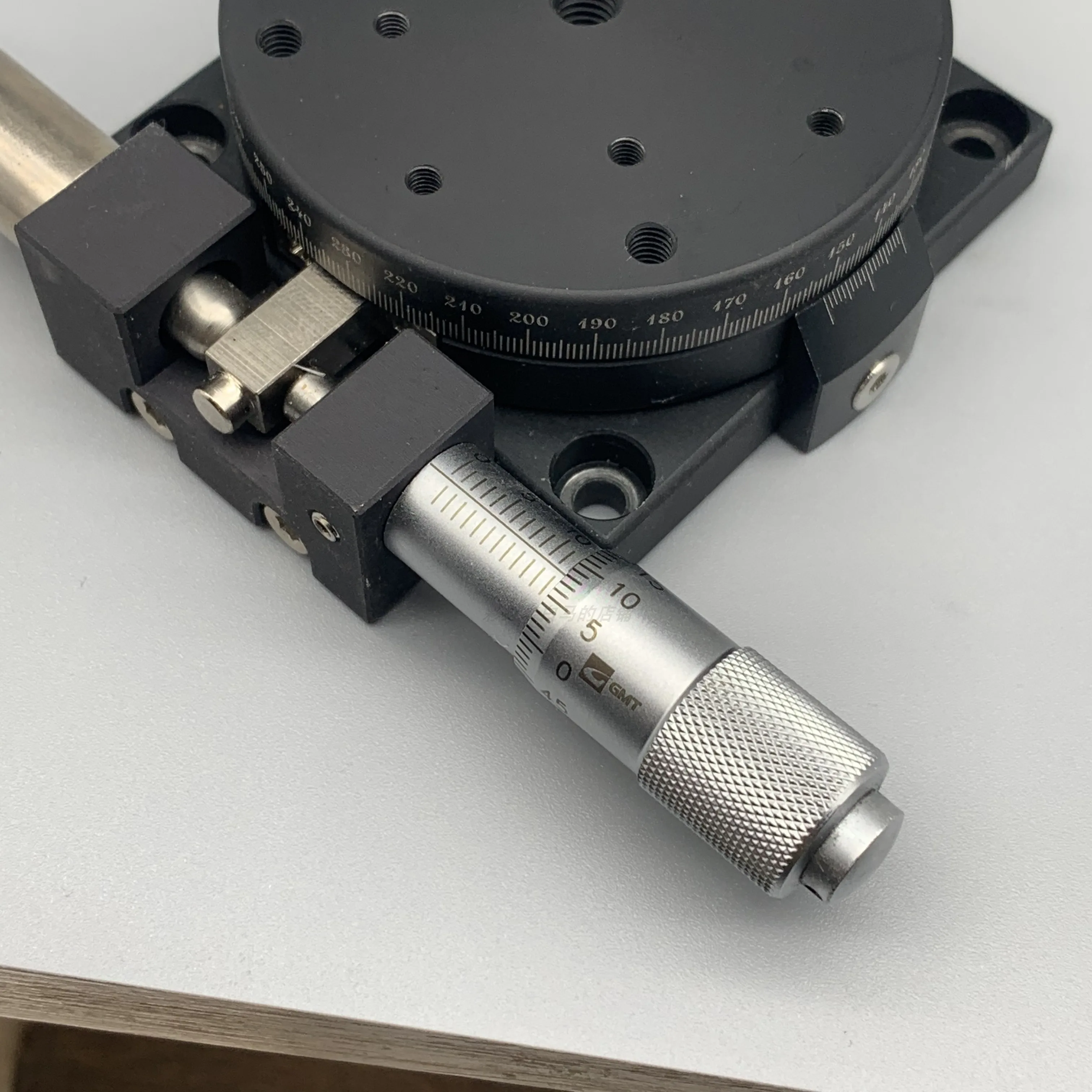 R-axis rotating table GMT MR60-AL high-precision rotating table, ultra-thin optical rotating table, table surface 60mm