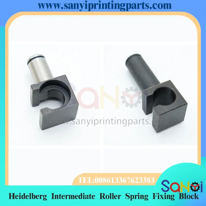 71.010.383 71.101.366 Heidelberg Intermediate Roller Adjustment Spring Rod Bracket Fixing Block For Printing Machine Parts