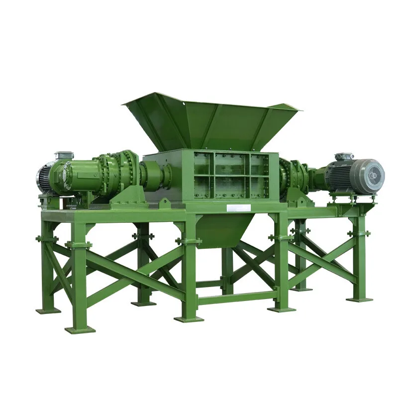 전자 파쇄기 대형 산업용 다기능 고체 유해 폐기물 비철 금속 분쇄기