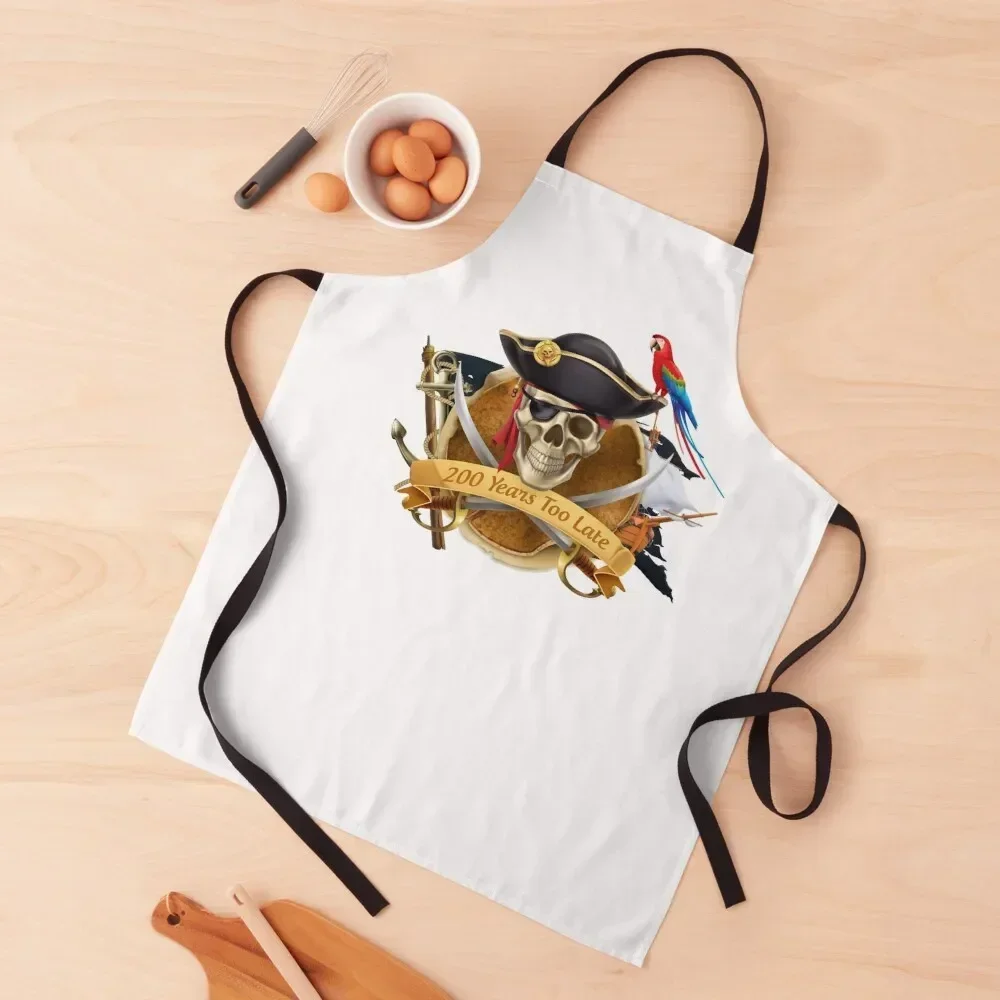 A Pirate's Life Apron Cute Kitchen Accessories kitchen jacket woman Chef Accessories Apron