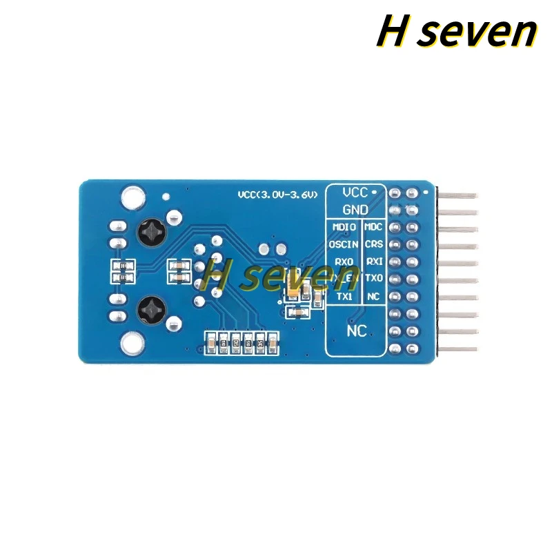 1pcs/lot DP83848 Module Ethernet Physical Transceiver Connector Control USB-B Type 3.3V MAC Interface Board for Arduino