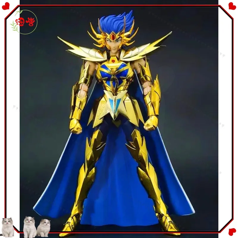 MC Sanctuary Model Golden Fighter EX Cancer Dismasco Action Figure Toy Collection هدية ما قبل البيع