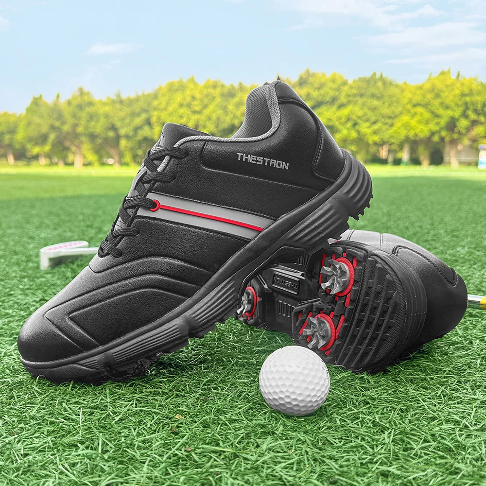 Chaussures de golf légères pour hommes, baskets de golfeurs de qualité, confortables, neuves