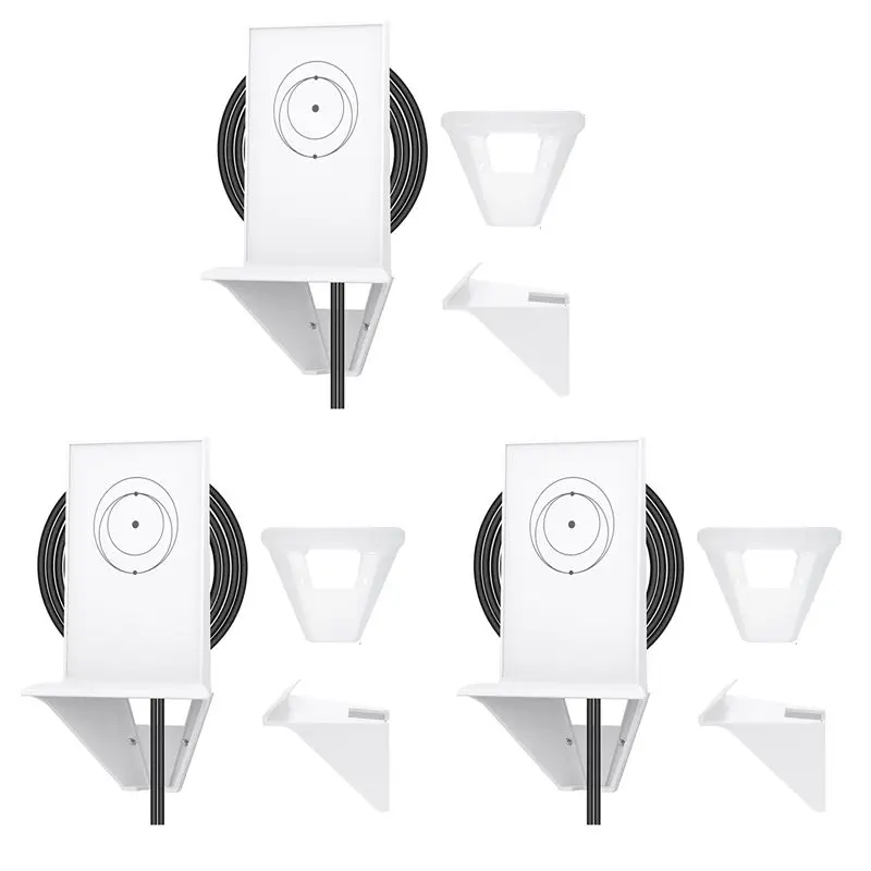 QWE-3X Router Stand Wall Mount Bracket For Starlink Gen 2, Sturdy Router Stand With Screw Mounting Kit