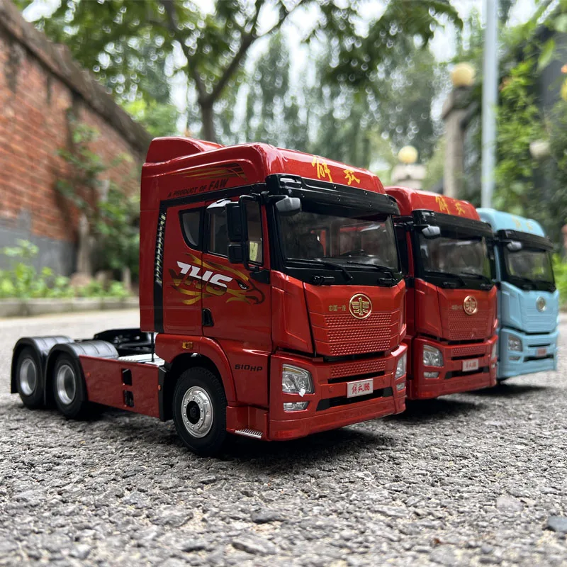 

1:24 Original Model,FAW Jiefang JH6,Semi Trailer Truck,Diecast Model for Display,Gift and Collections