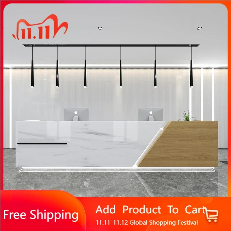 

Organizers Church Pulpit Front Desk Lectern Restaurant Tables Register Bar Shop Counter Corner Simple Mostrador Salon Furniture