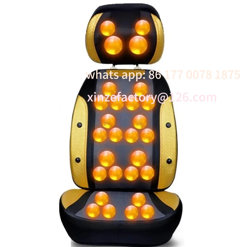 Customizable Chair Cervical Massage Device Neck Massage Pad Household Multifunctional Massage Pillow Full-bo